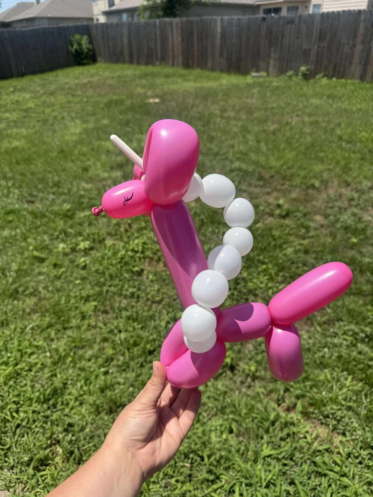 Unicorn Balloon Artist Plano McKinney Texas - Magical Balloon Sculptures for Girls Birthday Parties in North Dallas